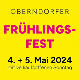 Oberndorfer Frühlingsfest mit verkaufsoffenen Sonntag